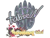 Sticker | tabseN (Holo) | Shanghai 2024 image