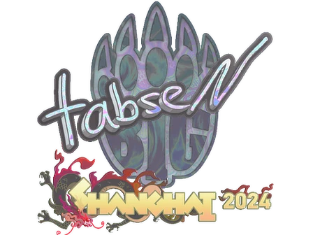 Sticker | tabseN (Holo) | Shanghai 2024 image