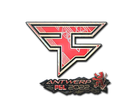 Sticker | FaZe Clan (Holo) | Antwerp 2022 image