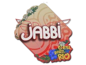 Sticker | jabbi | Rio 2022 image