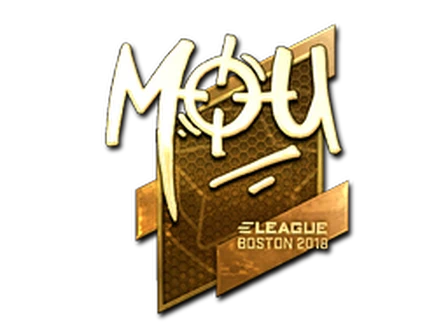 Sticker | mou (Gold) | Boston 2018 image