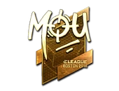 Sticker | mou (Gold) | Boston 2018 image