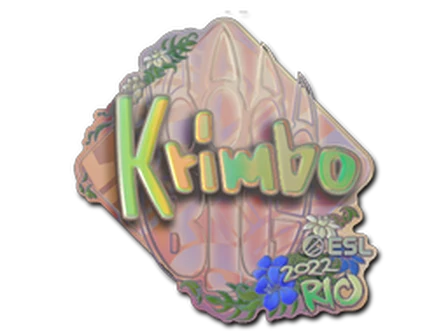 Sticker | Krimbo (Holo) | Rio 2022 image