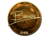 Sticker | Brehze (Gold) | Katowice 2019 image