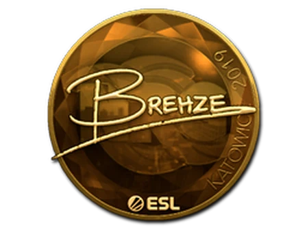Sticker | Brehze (Gold) | Katowice 2019 image
