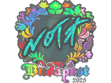 Sticker | nota (Holo) | Budapest 2025 image