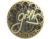 Sticker | gr1ks (Gold) | Cologne 2026 image