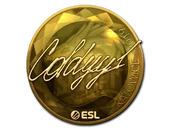 Sticker | COLDYY1 (Gold) | Katowice 2019 image