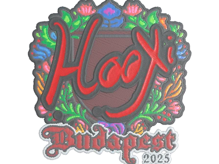 Sticker | HooXi (Embroidered) | Budapest 2025 image