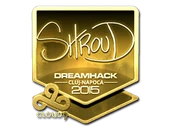 Sticker | shroud (Gold) | Cluj-Napoca 2015 image