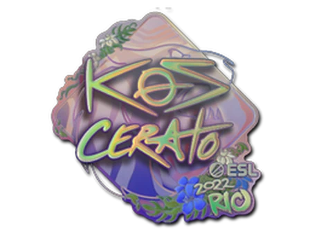 Sticker | KSCERATO (Holo) | Rio 2022 image