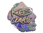 Sticker | KSCERATO (Holo) | Rio 2022 image