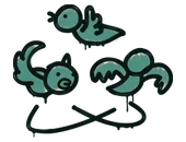 Sealed Graffiti | Dizzy (Frog Green) image