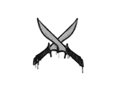Sealed Graffiti | X-Knives (Shark White) image