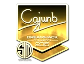 Sticker | cajunb (Gold) | Cluj-Napoca 2015 image