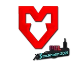 Sticker | MOUZ (Foil) | Stockholm 2021 image