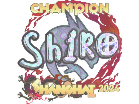 Sticker | sh1ro (Holo, Champion) | Shanghai 2024 image