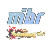 Sticker | MIBR (Holo) | Shanghai 2024 image