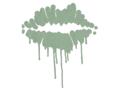 Sealed Graffiti | Kiss (Cash Green) image