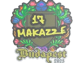 Sticker | makazze (Embroidered) | Budapest 2025 image