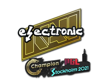Sticker | electroNic | Stockholm 2021 image