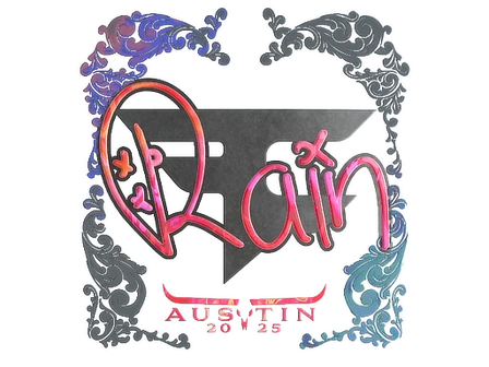 Sticker | rain (Holo) | Austin 2025 image
