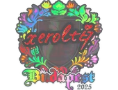 Sticker | xerolte (Holo) | Budapest 2025 image