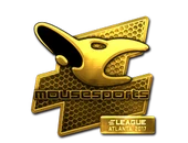 Sticker | mousesports (Gold) | Atlanta 2017 image