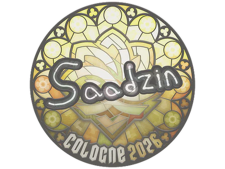 Sticker | saadzin | Cologne 2026 image
