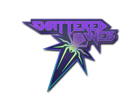 Sticker | Shattered Web image