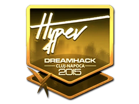 Sticker | Hyper (Gold) | Cluj-Napoca 2015 image