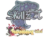 Sticker | skullz (Holo) | Shanghai 2024 image