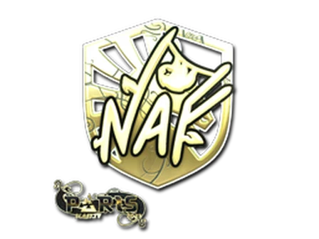 Sticker | NAF (Gold) | Paris 2023 image