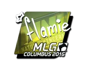 Sticker | flamie (Foil) | MLG Columbus 2016 image