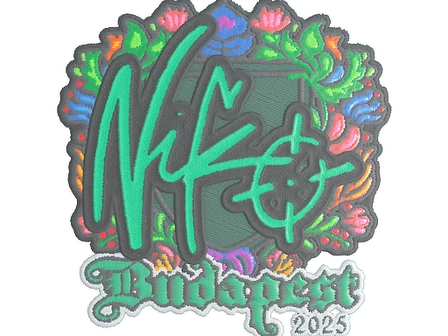 Sticker | NiKo (Embroidered) | Budapest 2025 image