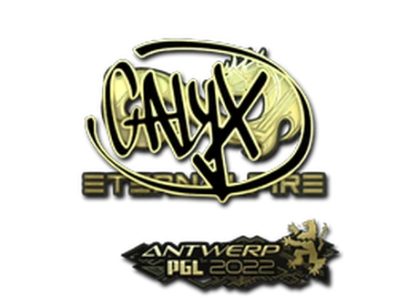 Sticker | Calyx (Gold) | Antwerp 2022 image