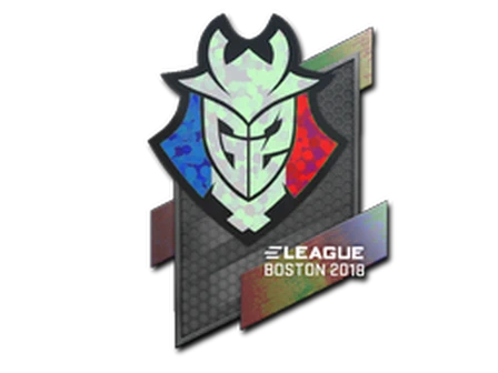 Sticker | G2 Esports (Holo) | Boston 2018 image
