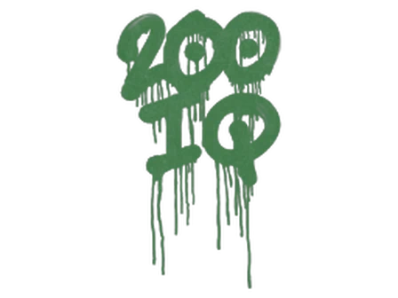 Sealed Graffiti | 200 IQ (Jungle Green) image