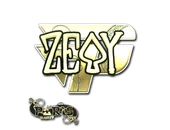 Sticker | zevy (Gold) | Paris 2023 image