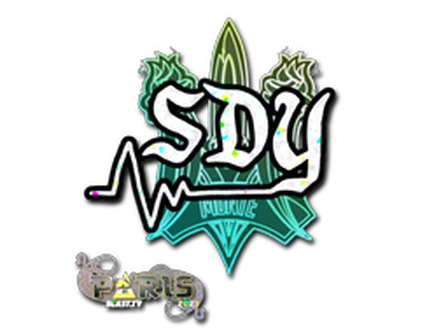 Sticker | sdy (Glitter) | Paris 2023 image