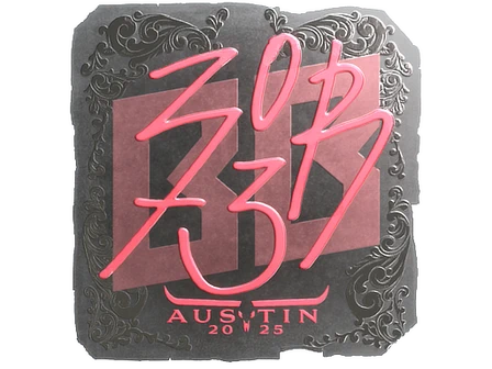 Sticker | zorte (Foil) | Austin 2025 image