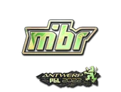 Sticker | MIBR (Holo) | Antwerp 2022 image