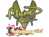 Sticker | FlameZ (Glitter) | Shanghai 2024 image