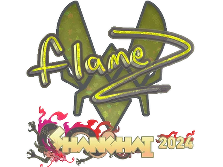 Sticker | FlameZ (Glitter) | Shanghai 2024 image