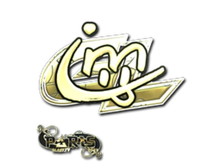 Sticker | iM (Gold) | Paris 2023 image