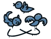 Sealed Graffiti | Dizzy (Monarch Blue) image