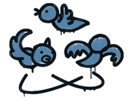 Sealed Graffiti | Dizzy (Monarch Blue) image