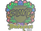 Sticker | FlameZ (Embroidered) | Budapest 2025 image