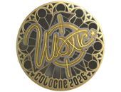 Sticker | woxic (Gold) | Cologne 2026 image