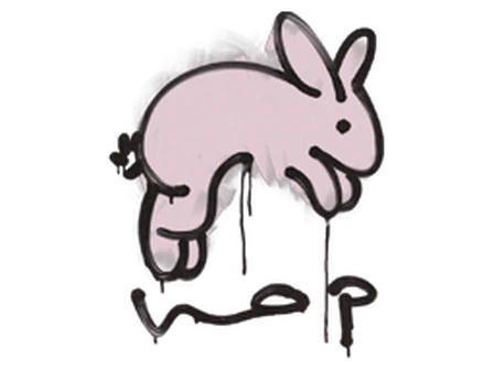 Sealed Graffiti | Hop (War Pig Pink) image